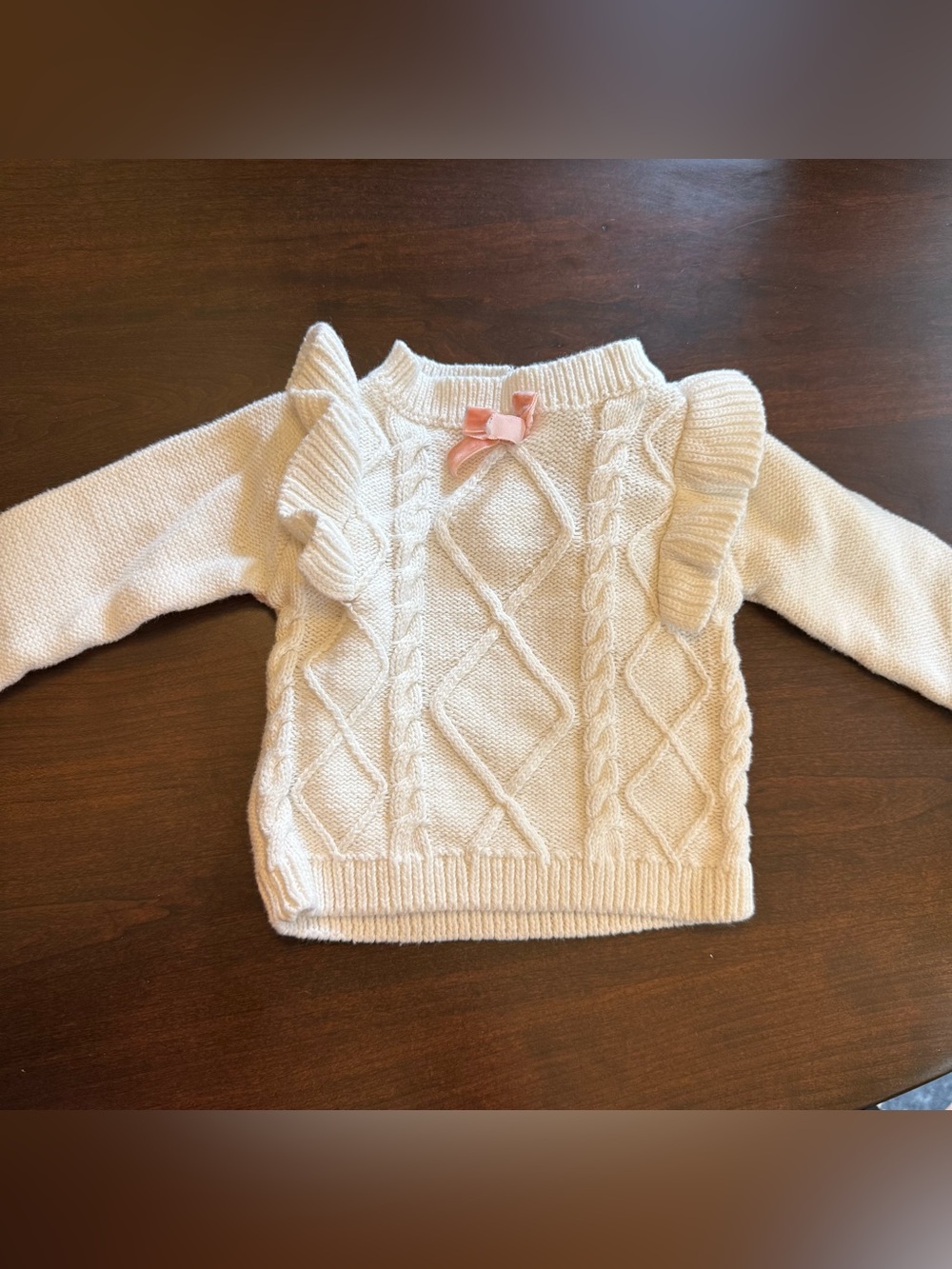 NICOLE MILLER NEW YORK Baby Girls' Knit Sweater 3/6 months